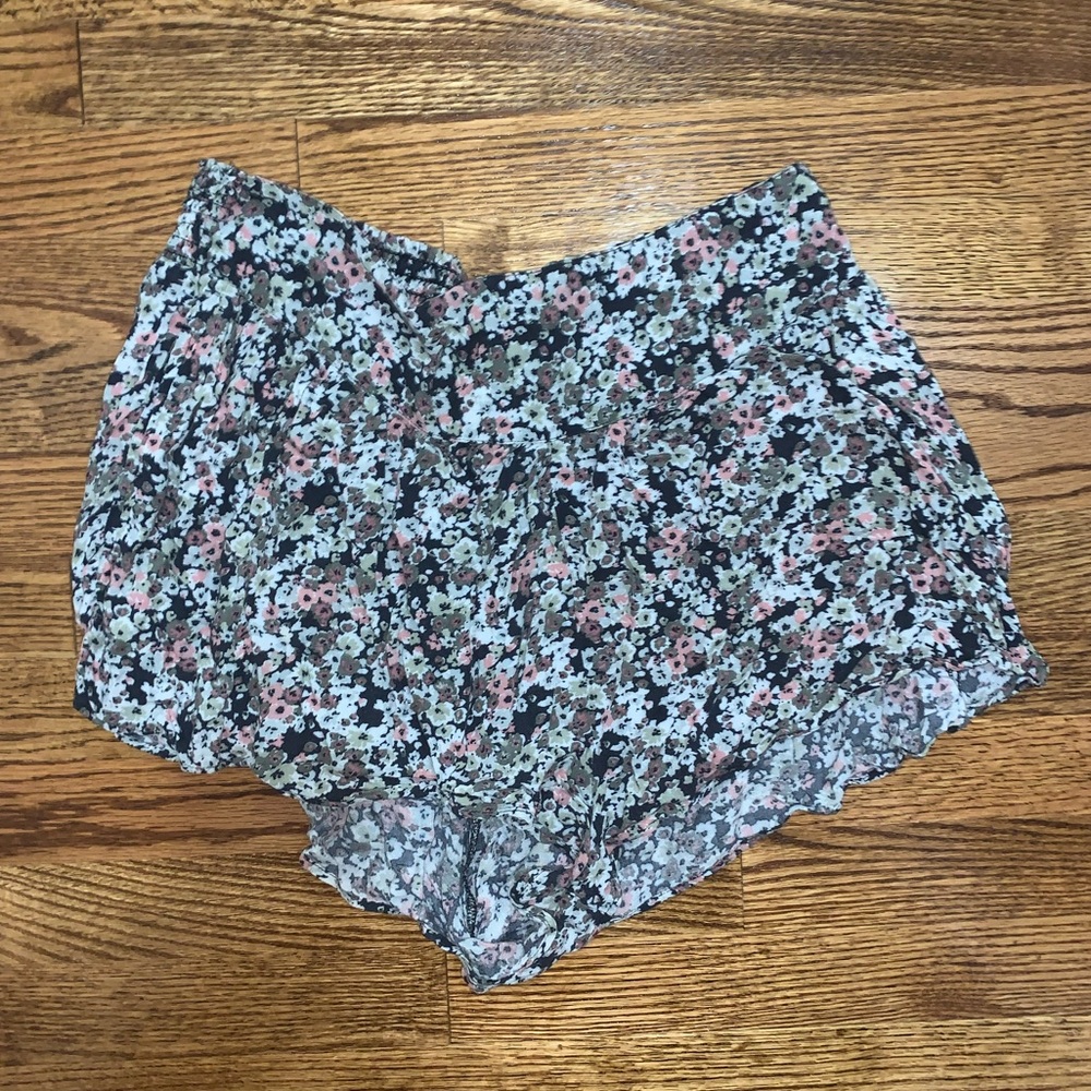 Flowy Flower Shorts